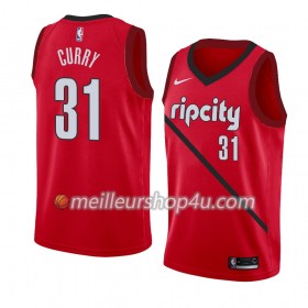 Maillot Basket Homme Portland Trail Blazers Seth Curry 31 2018-19 Nike Rouge Swingman